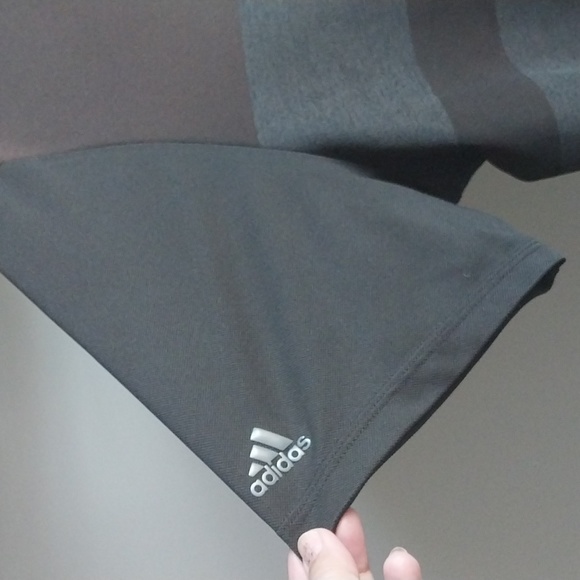 Adidas Golf Polo Shirt Top Shortsleeve for Men Black Dark Grey - Picture 4 of 9